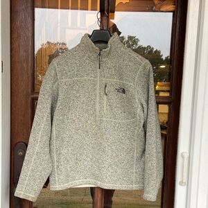 The North Face Gray Quarter-Zip Fleece Pullover